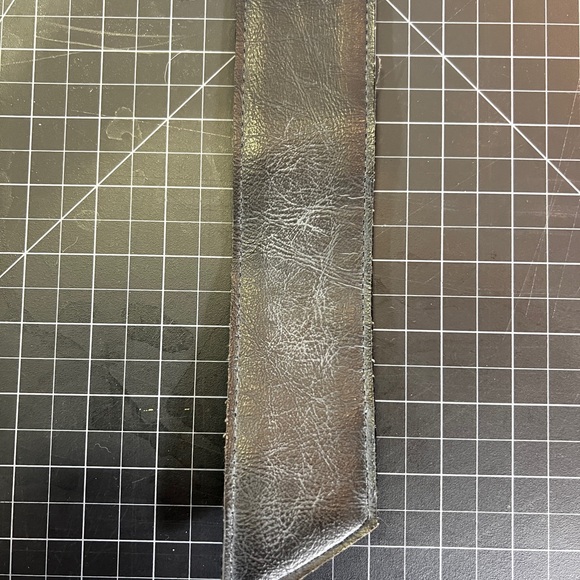 Vintage embroidered belt without holes - Picture 2 of 3